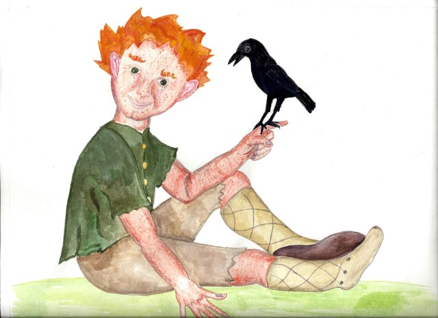 elf for children's book illustration